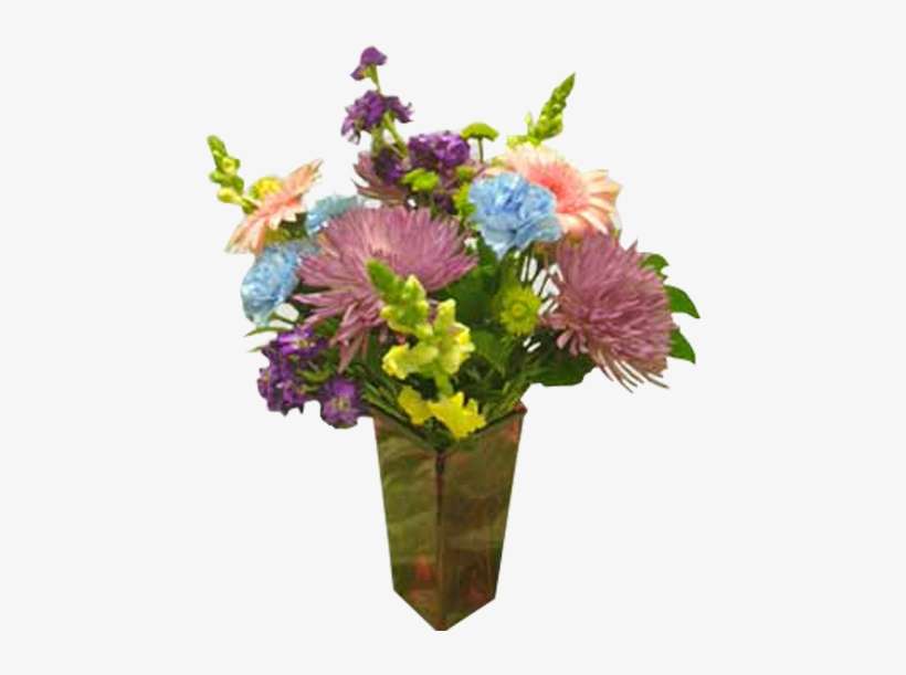 Watercolors - Awesome Birthday Floral Arrangement, transparent png download