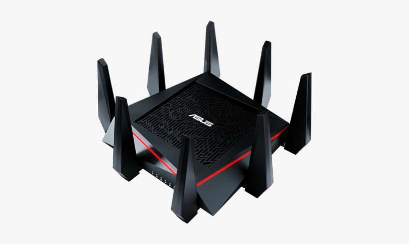 Rt-ac5300 Is The Best For Gaming 4k Streaming And Your - Asus Rt-ac5300 Tri-band Wireless Gigabit Router, transparent png download