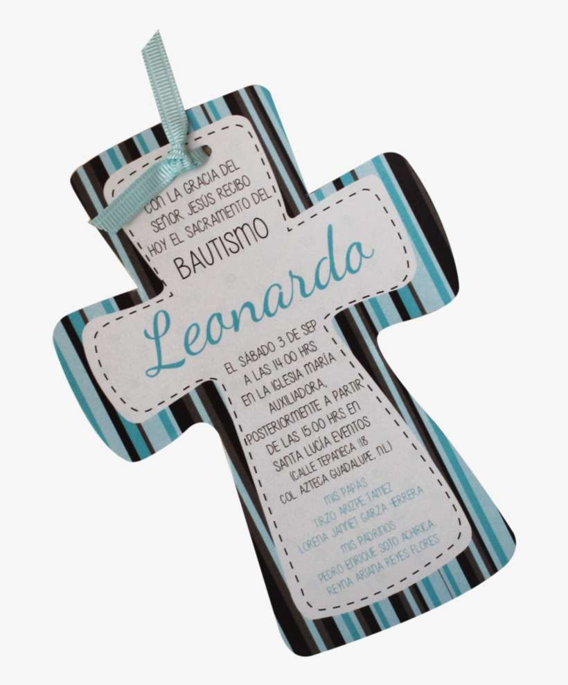 Invitación Bautizo - Label, transparent png download