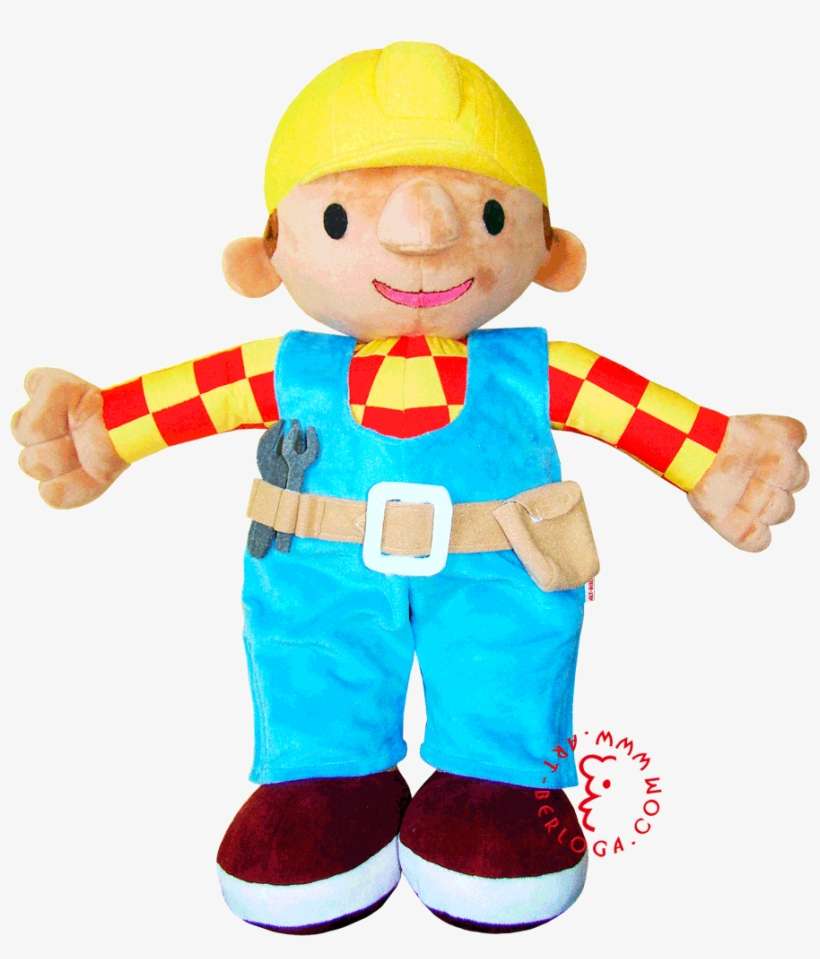 Custom Tailoring Of A Toy Bob The Builder - Toy, transparent png download