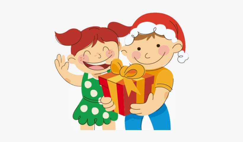 Organización Internacional De Desarrollo Social, Invita - Niños Con Regalos Png, transparent png download