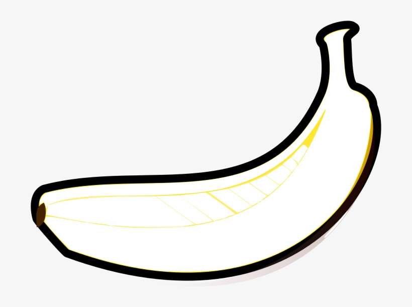 Dibujo De Dibujo De Una Banana Para Colorear Dibujos Para Colorear Imprimir Gratis