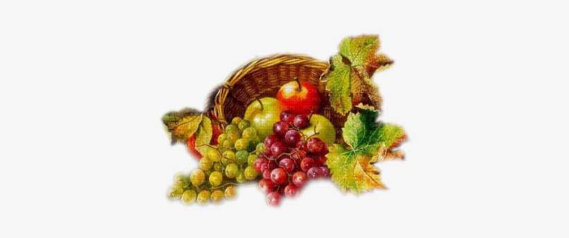 Frutas - Canastas Uvas Y Manzanas, transparent png download