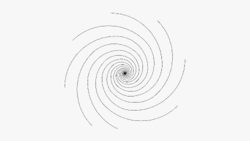 Spiral Pattern In Designing A Configuration Of Hexagrams - Line Spiral, transparent png download