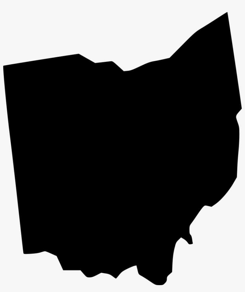 Ohio Comments - Ohio State Map Clip Art, transparent png download