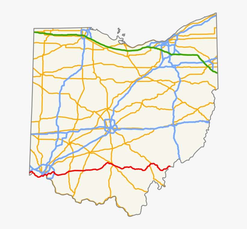 Us Bike Route 50 Ohio, transparent png download