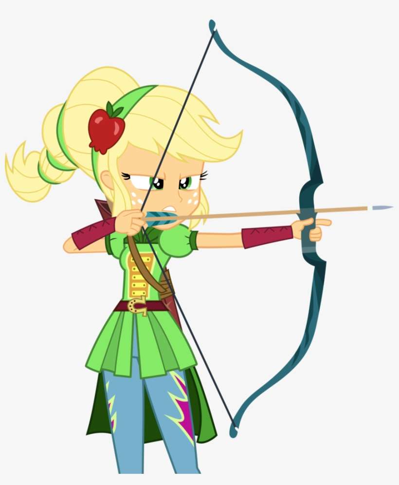 Applejack, Arrow, Artist - Transparent Background Bow And Arrow, transparent png download