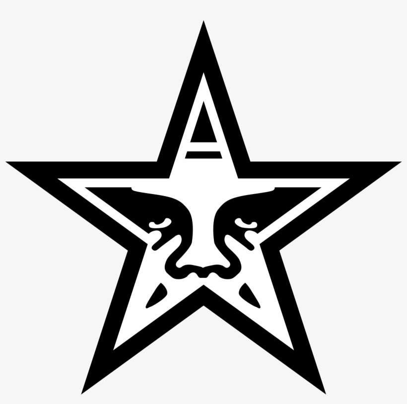 Obey The Giant Logo Png Transparent - Shepard Fairey Obey Star, transparent png download