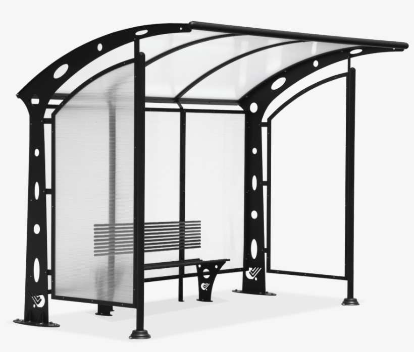 Shelf Waits For Metal Buses With Side Walls And Acaya - Bus, transparent png download