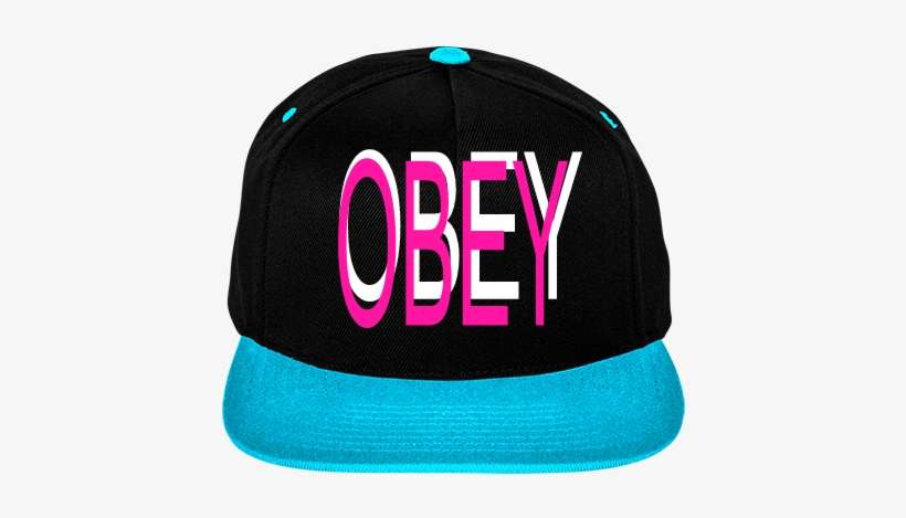 Two Color Wool Snapback - Obey, transparent png download