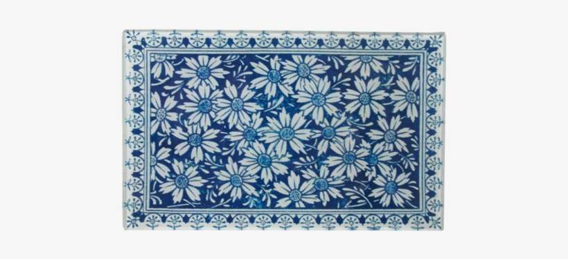 Blue Daisy Card Back - John Derian Company Inc, transparent png download