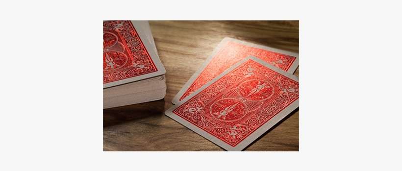Bicycle Metal Luxe Playing Cards, Crimson, transparent png download