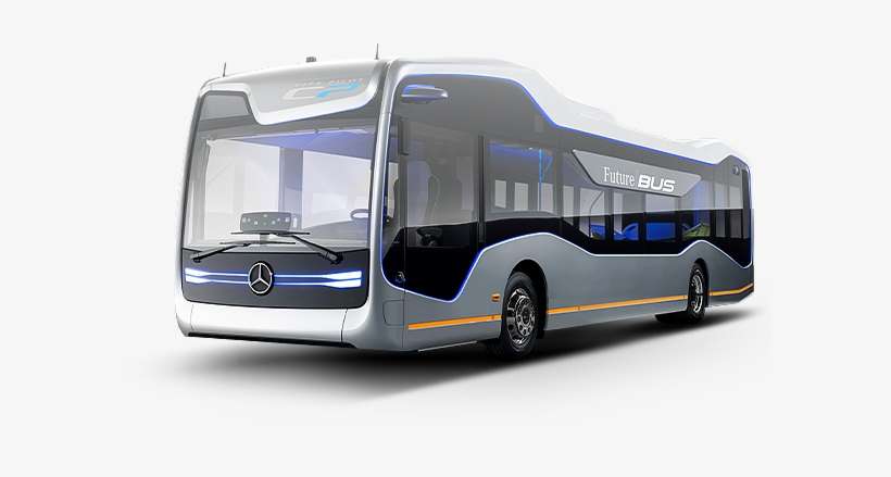 Next Stop - Future - Mercedes Benz Future Bus, transparent png download
