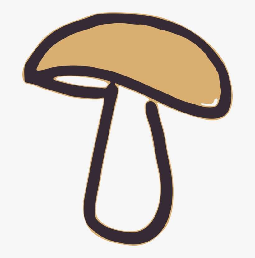 Edible Mushroom Pizza Common Mushroom Food - Mushroom Clipart, transparent png download