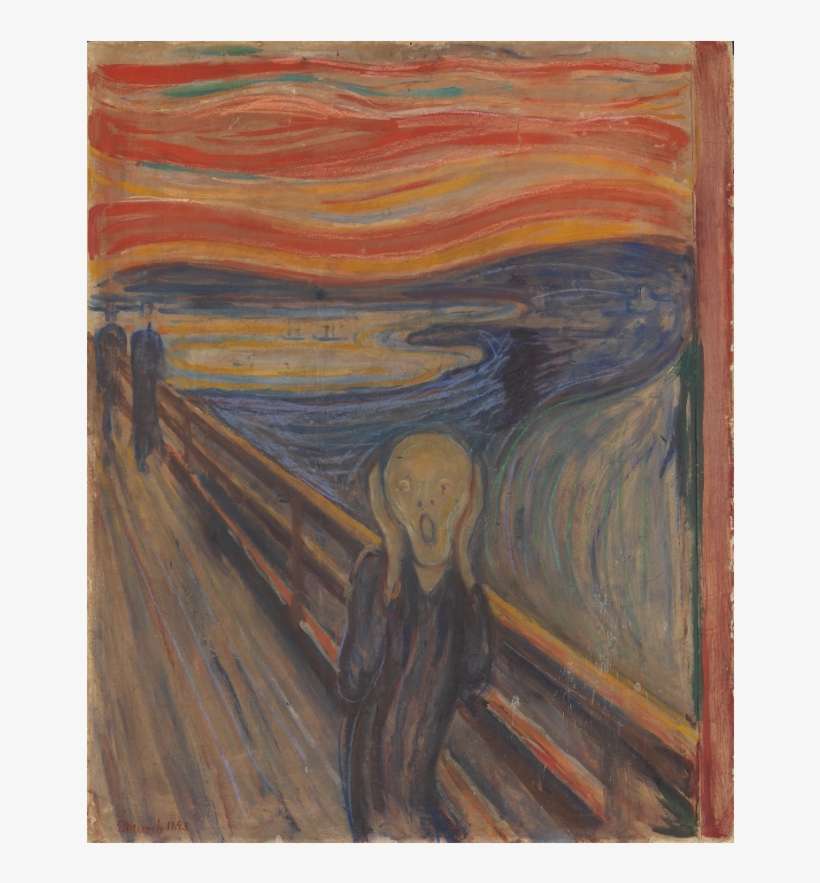 Even Those Who Know Nothing About Art Recognize The - Edvard Munch, transparent png download