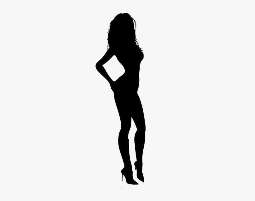 Sexy Lady Abstract Shadow Photo By Coresteams - Ladies Vector, transparent png download