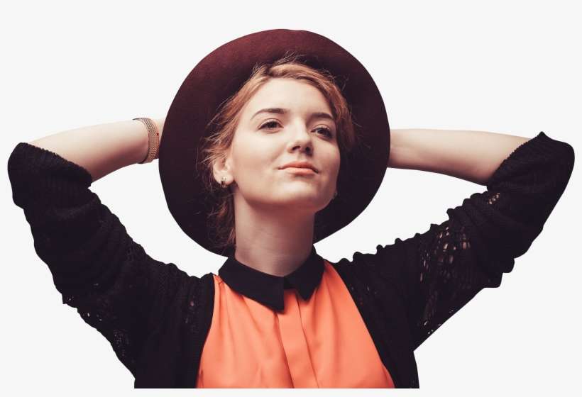 Girl Relaxing Png, transparent png download