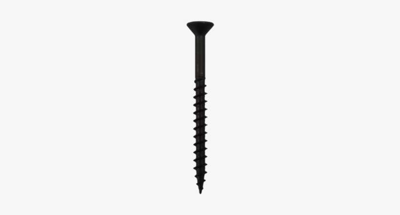 #8 X 3″ Phillips Flat Head Coarse Thread Black Screws - Marking Tools, transparent png download