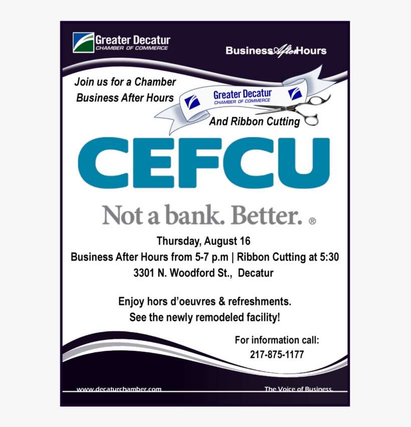 Ribbon Cutting At Cefcu - Citizens Equity First Credit Union, transparent png download
