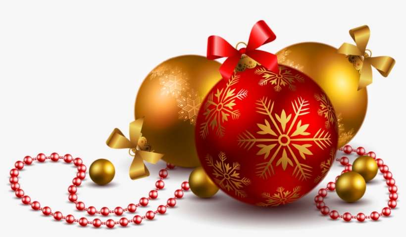 Imagens Em Png - Boule De Noel Rouge Et, transparent png download