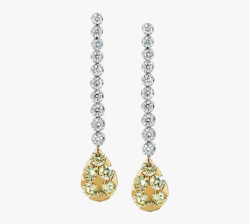 Earrings - Latest Gold Drop Earrings Designs, transparent png download