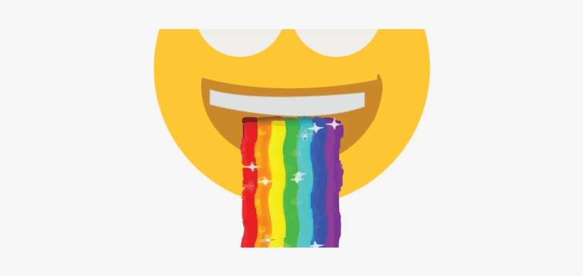 Emojis Wow247 Snapchatrainbow - Smiley, transparent png download