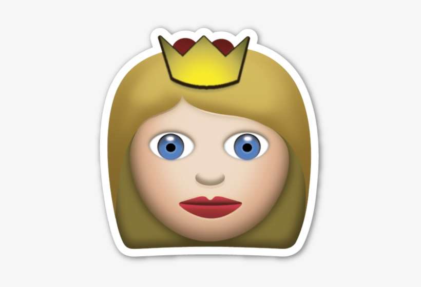 Often Used With - Princess Emoji Png, transparent png download