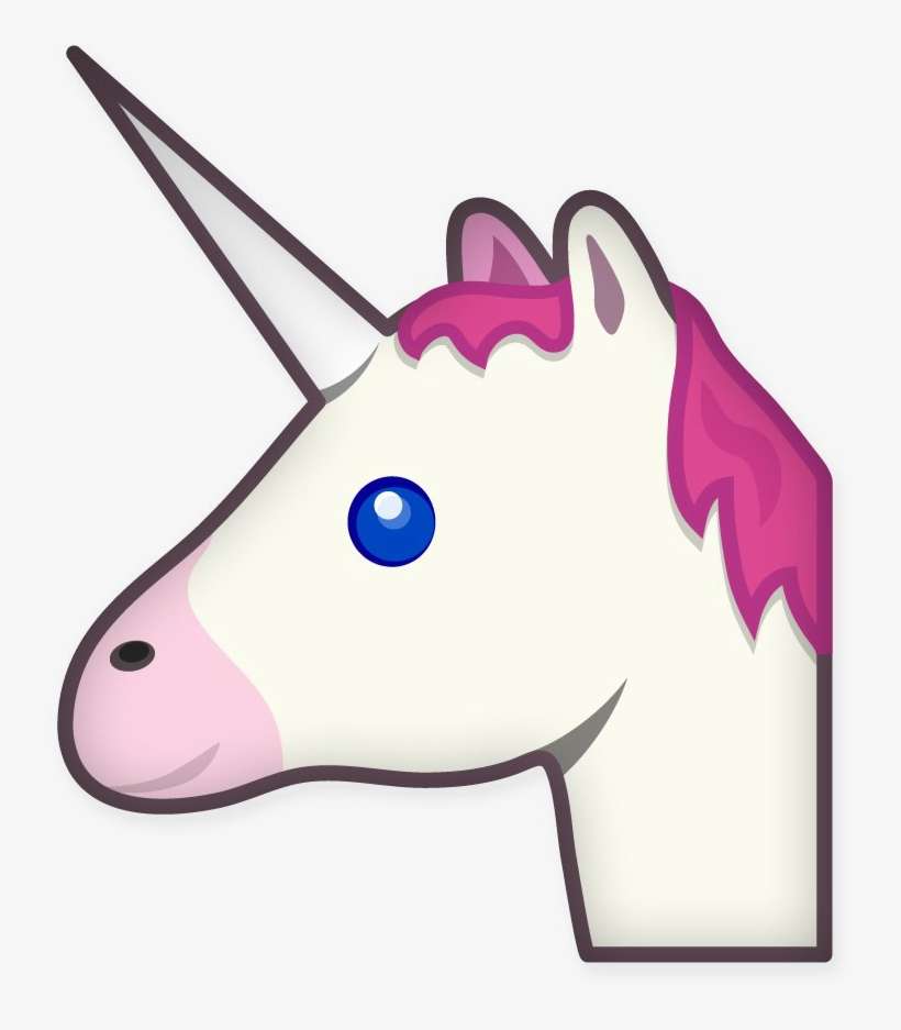 Unicorn Emoji No Background, transparent png download