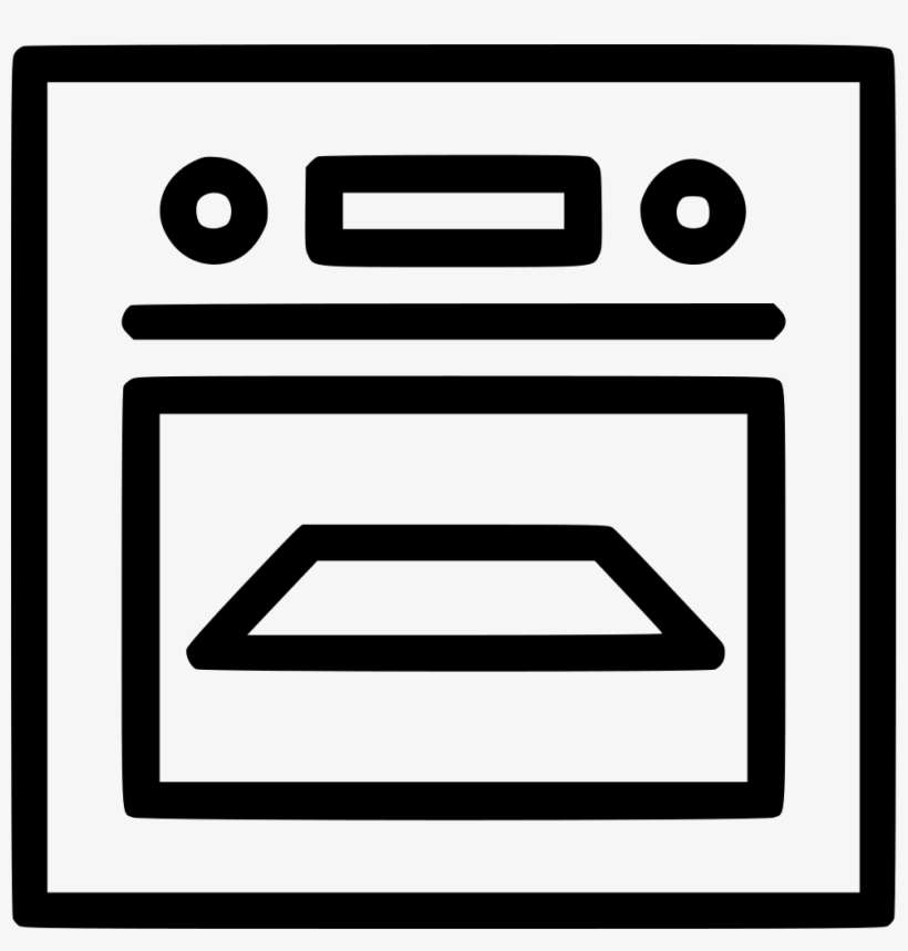 Cooking Oven Kitchen Appliances Comments - Oven Svg, transparent png download