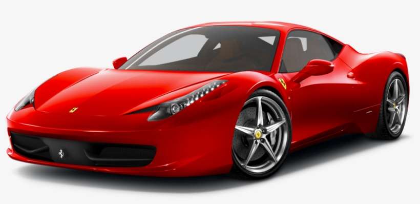 Luxury Car Png Hd - Ferrari 458 Italia, transparent png download
