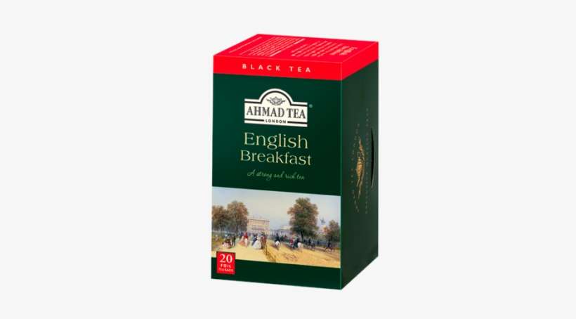 English Breakfast 20ct Box, Consists Of Foil Envelope - Ahmad Tea English Breakfast, transparent png download