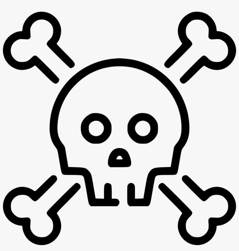 Png File - Cute Skull And Crossbones, transparent png download