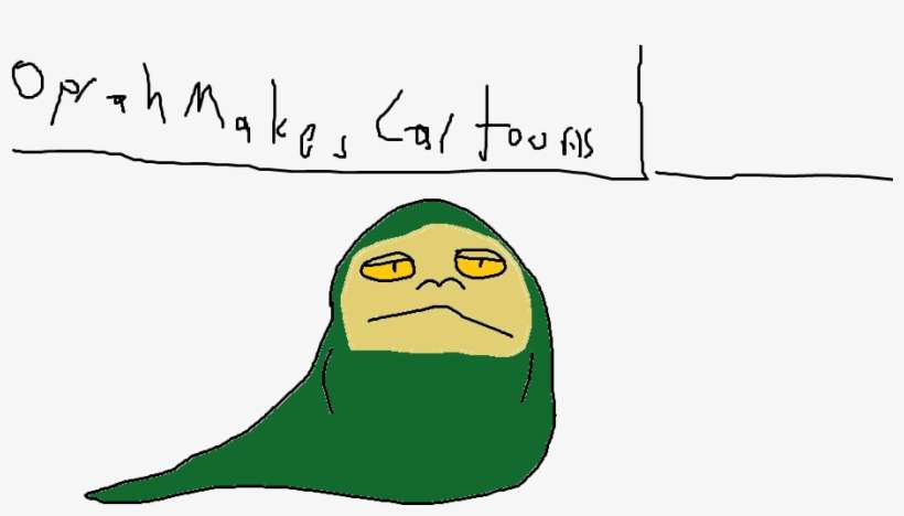 Jabba The Hutt - Eatle Oprah Makes Cartoons, transparent png download