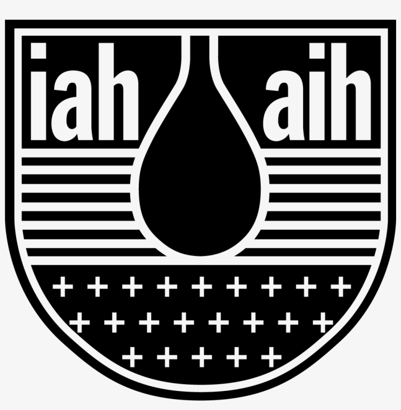 Black, White And Negative Logo - International Association Of Hydrogeologists, transparent png download