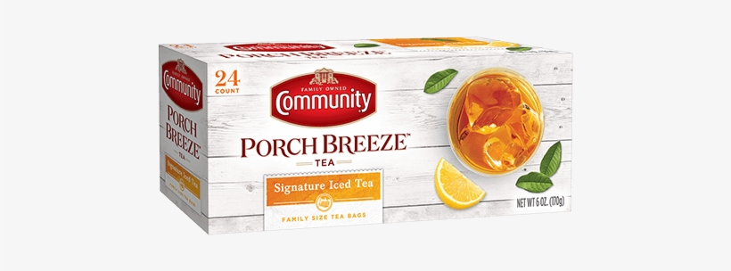 Porch Breeze™ Signature Iced Tea Bags, 24 Ct - Community Porch Breeze Tea, transparent png download