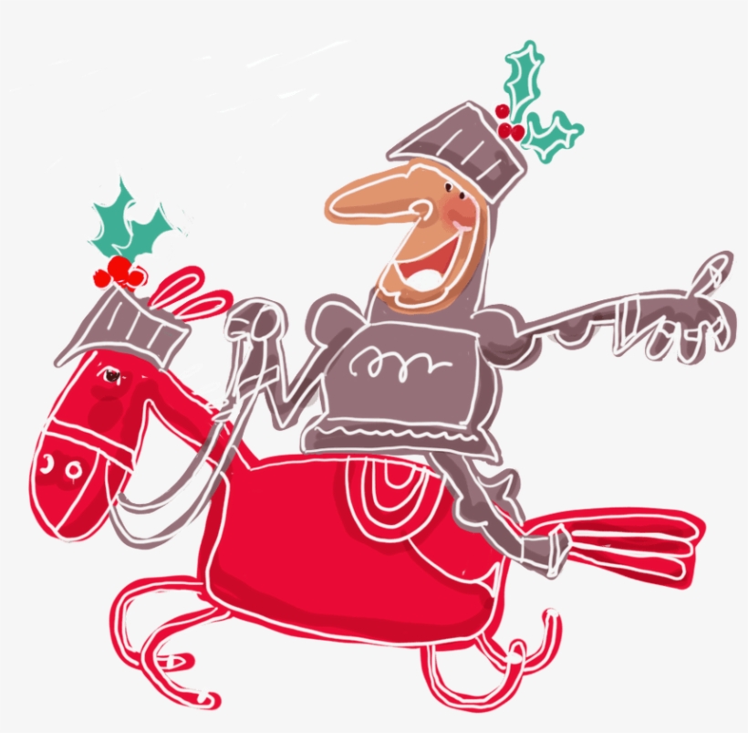 Vector Black And White Download St Thomas More Collegiate - Knight Christmas, transparent png download