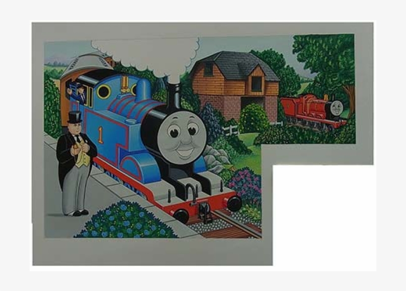 Thomas, James And The Fat Controller Scene - James And The Fat Controller, transparent png download