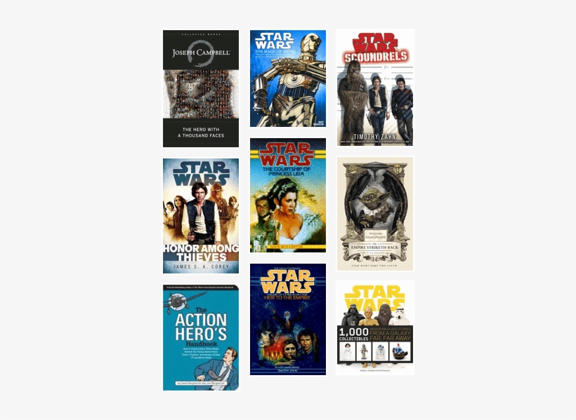 From The Protagonists Bookshelf - Star Wars, transparent png download