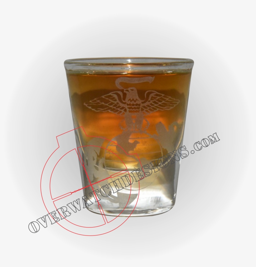 Eagle Globe And Anchor Whiskey Glass - Glencairn Whisky Glass, transparent png download