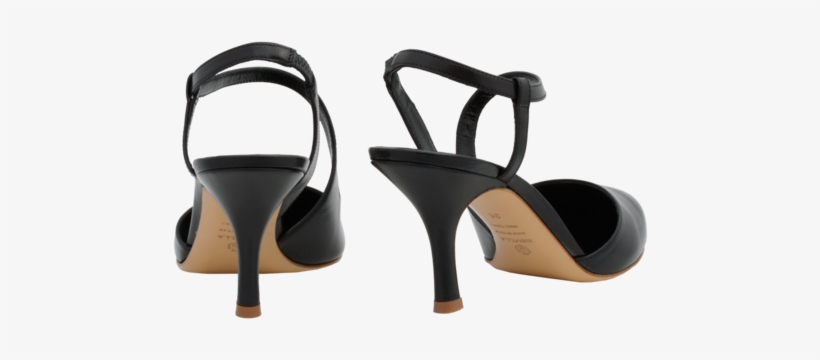 Black Female Sandals Png Clipart - Basic Pump, transparent png download
