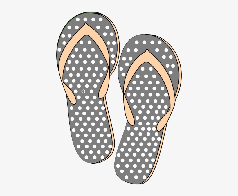 How To Set Use Pink And Grey Sandals Clipart, transparent png download
