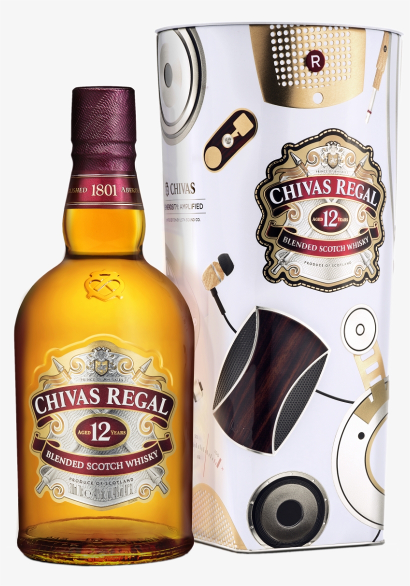 Chivas Regal 12yo 0,7l Plech - Chivas Regal, transparent png download