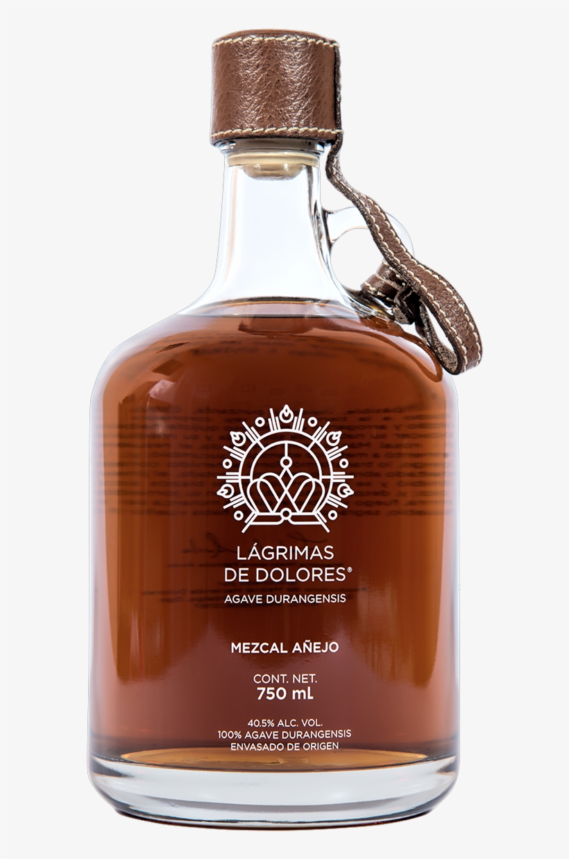 Lagrimas De Dolores Cenizo Anejo 100% Agave - Mezcal Lagrimas De Dolores, transparent png download