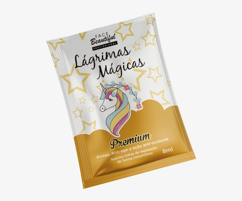 Lágrimas Mágicas Premium Sachê - Face, transparent png download