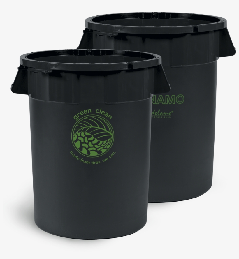 32-gal Dynamo Trash Can - Waste Container, transparent png download