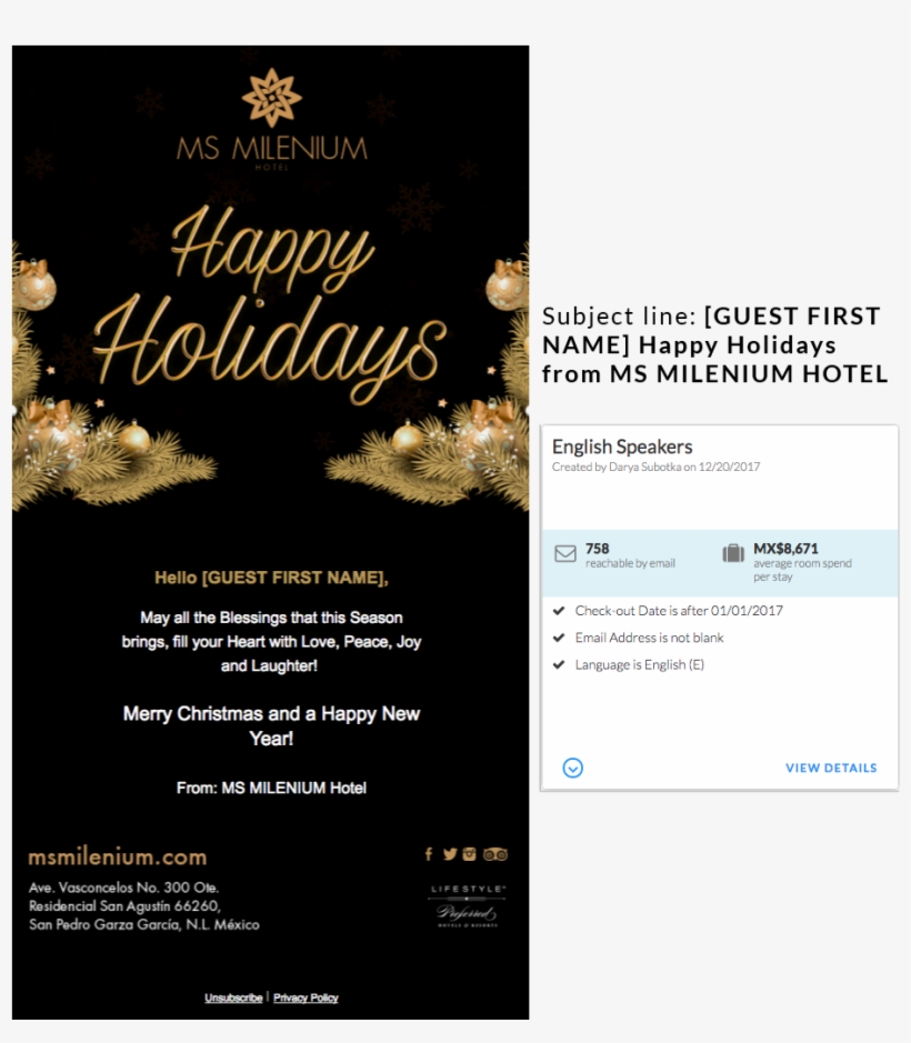 Email Deliverability Example Campaign - Email, transparent png download