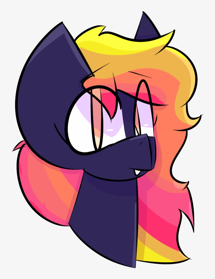 Krowlea, Bat Pony, Bat Pony Oc, Bust, Female, Oc, Oc, transparent png download
