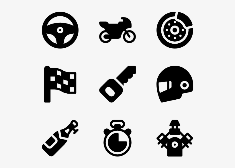 Motor Races - Lifestyle Icon, transparent png download