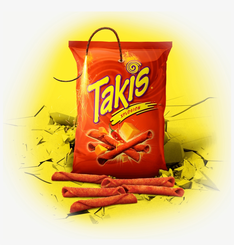 Takis Bag Xplosion Flavor - Takis Nitro Tortilla Chips, Habanero & Lime, Very, transparent png download