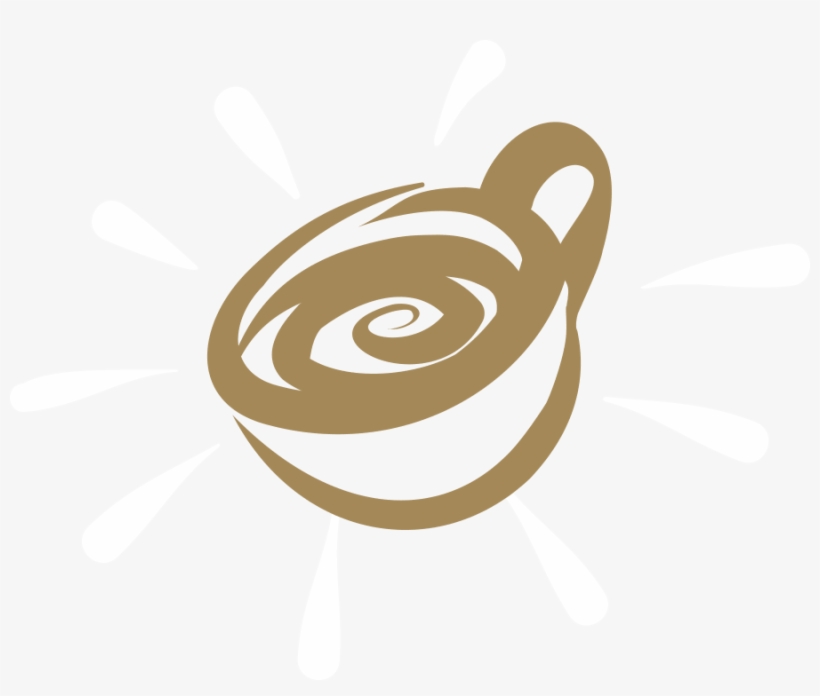 Coffee Logo Png Graphic Royalty Free Download - Illustration, transparent png download